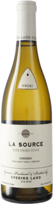 83,95 € Free Shipping | White wine Evening Land La Source Oregon United States Chardonnay Bottle 75 cl