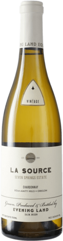 87,95 € Envio grátis | Vinho Branco Evening Land La Source Oregon Estados Unidos Chardonnay 75 cl