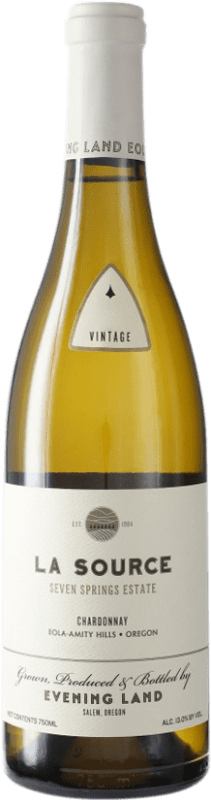83,95 € Kostenloser Versand | Weißwein Evening Land La Source Oregon Vereinigte Staaten Chardonnay Flasche 75 cl