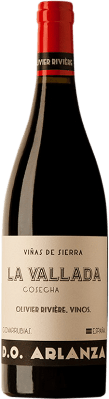 12,95 € Envío gratis | Vino tinto Olivier Rivière La Vallada D.O. Arlanza España Tempranillo Botella 75 cl