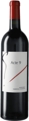 38,95 € 送料無料 | 赤ワイン Guinaudeau L'Acte 9 de G A.O.C. Bordeaux Supérieur ボルドー フランス Merlot, Cabernet Franc ボトル 75 cl