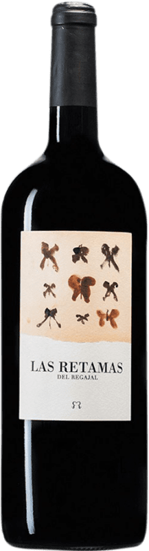 14,95 € Free Shipping | Red wine El Regajal Las Retamas D.O. Vinos de Madrid Madrid's community Spain Tempranillo, Merlot, Syrah, Cabernet Sauvignon Magnum Bottle 1,5 L