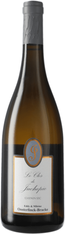 35,95 € Envío gratis | Vino blanco Juchepie Le Clos Sec A.O.C. Anjou Loire Francia Chenin Blanco Botella 75 cl