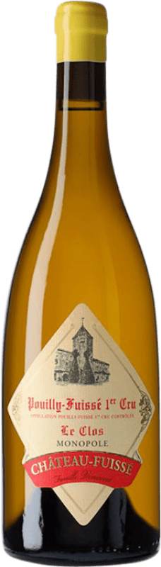 99,95 € Envío gratis | Vino blanco Château Fuissé Le Clos A.O.C. Pouilly-Fuissé Borgoña Francia Chardonnay Botella 75 cl
