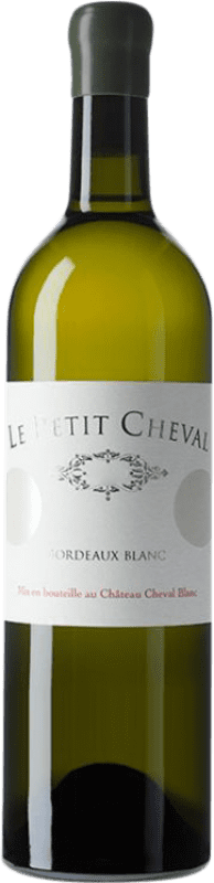 185,95 € Free Shipping | White wine Château Cheval Blanc Le Petit Cheval A.O.C. Saint-Émilion Bordeaux France Bottle 75 cl