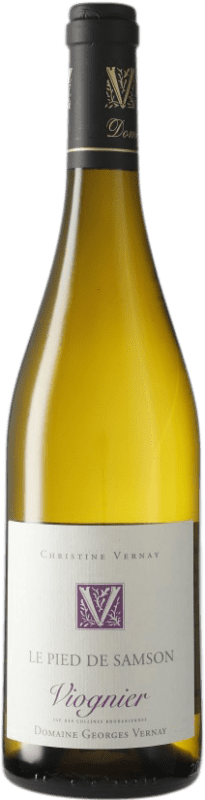 54,95 € Бесплатная доставка | Белое вино Georges-Vernay Le Pied de Samson I.G.P. Vin de Pays Rhône Франция Viognier бутылка 75 cl