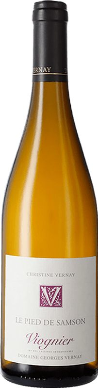 57,95 € Бесплатная доставка | Белое вино Georges-Vernay Le Pied de Samson I.G.P. Vin de Pays Rhône Франция Viognier — Вионье Бутылка 75 cl