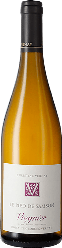 54,95 € Envío gratis | Vino blanco Georges-Vernay Le Pied de Samson I.G.P. Vin de Pays Rhône Francia Viognier Botella 75 cl