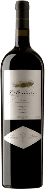 4 438,95 € Spedizione Gratuita | Vino rosso Álvaro Palacios L'Ermita 1997 D.O.Ca. Priorat Catalogna Spagna Grenache, Cabernet Sauvignon Bottiglia Jéroboam-Doppio Magnum 3 L