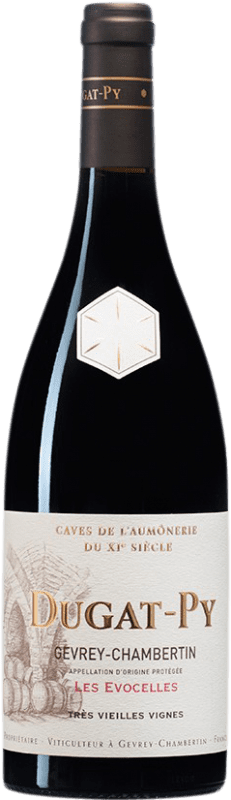159,95 € Envio grátis | Vinho tinto Dugat-Py Les Evocelles Très Vieilles Vignes A.O.C. Gevrey-Chambertin Borgonha França Garrafa 75 cl
