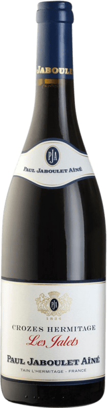 35,95 € Kostenloser Versand | Rotwein Paul Jaboulet Aîné Les Jalets A.O.C. Crozes-Hermitage Frankreich Syrah Flasche 75 cl