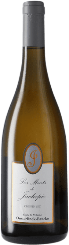 22,95 € Бесплатная доставка | Белое вино Domaine de Juchepie Les Monts Sec A.O.C. Anjou Луара Франция Chenin White бутылка 75 cl