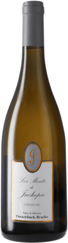 21,95 € Envio grátis | Vinho branco Juchepie Les Monts Sec A.O.C. Anjou Loire França Chenin Branco Garrafa 75 cl