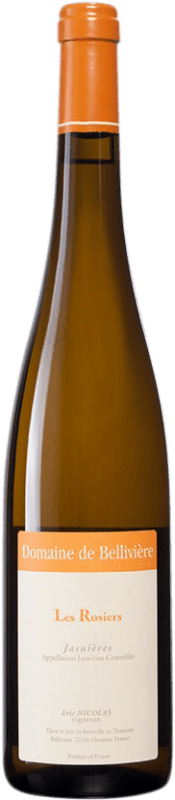 32,95 € Envío gratis | Vino blanco Domaine de Bellivière Les Rosiers Sec Loire Francia Chenin Blanco Ecológico Botella 75 cl