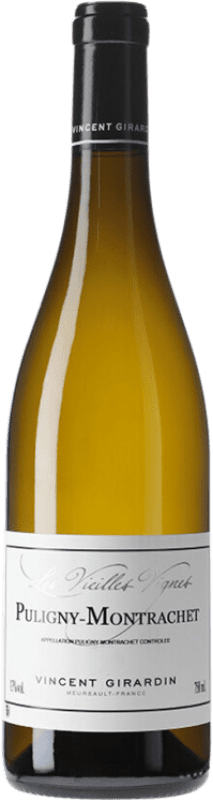 139,95 € Envio grátis | Vinho branco Vincent Girardin Les Vieilles Vignes A.O.C. Puligny-Montrachet Borgonha França Chardonnay Garrafa 75 cl