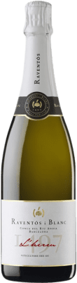 13,95 € Бесплатная доставка | Белое игристое вино Raventós i Blanc L'Hereu Brut — брют D.O. Cava Испания Macabeo — Макабео, Xarel·lo — Шарелло, Parellada — Парельяда 75 cl