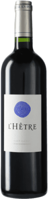 35,95 € Envío gratis | Vino tinto Château Le Pin L'Hêtre A.O.C. Côtes de Castillon Burdeos Francia Botella 75 cl