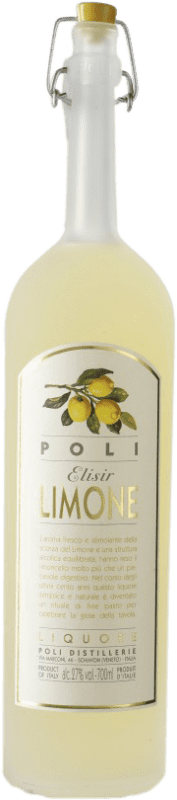31,95 € Бесплатная доставка | Лимончелло Poli Италия Бутылка 70 cl Limone — Лимон