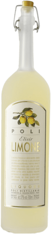 29,95 € Spedizione Gratuita | Liquori Poli Limoncello Elixir Limone Italia Bottiglia 70 cl