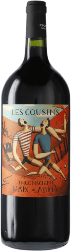 22,95 € Free Shipping | Red wine Les Cousins L'Inconscient D.O.Ca. Priorat Catalonia Spain Grenache, Cabernet Sauvignon, Carignan Magnum Bottle 1,5 L