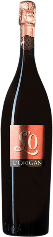 111,95 € Kostenloser Versand | Rosé Sekt L'Origan L'O Rosé D.O. Cava Spanien Spätburgunder, Chardonnay Magnum-Flasche 1,5 L
