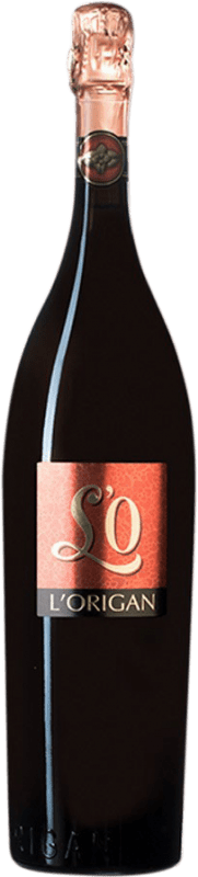 111,95 € Spedizione Gratuita | Spumante rosato L'Origan L'O Rosé D.O. Cava Spagna Pinot Nero, Chardonnay Bottiglia Magnum 1,5 L