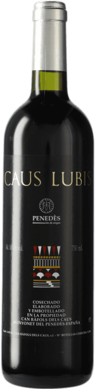 65,95 € Бесплатная доставка | Красное вино Can Ràfols Lubis D.O. Penedès Каталония Испания Merlot — Мерло Бутылка 75 cl