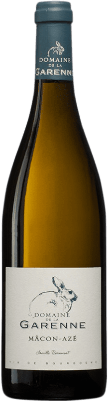 19,95 € Envío gratis | Vino blanco Domaine de La Garenne Mâcon-Azé A.O.C. Côte de Beaune Borgoña Francia Chardonnay Botella 75 cl