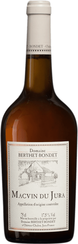 92,95 € Spedizione Gratuita | Vino bianco Berthet-Bondet Macvin 1989 A.O.C. Côtes du Jura Francia Chardonnay, Savagnin Bottiglia 75 cl