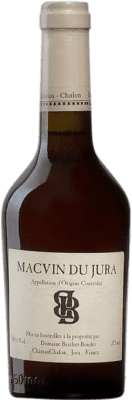 48,95 € Spedizione Gratuita | Vino bianco Berthet-Bondet Macvin A.O.C. Côtes du Jura Francia Chardonnay, Savagnin Mezza Bottiglia 37 cl
