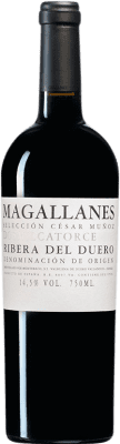 29,95 € Free Shipping | Red wine César Muñoz Magallanes D.O. Ribera del Duero Castilla y León Spain Tempranillo Bottle 75 cl