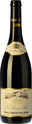 85,95 € Бесплатная доставка | Красное вино Paul Jaboulet Aîné Maison Bleue A.O.C. Hermitage Рона Франция Syrah бутылка 75 cl