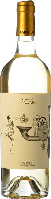 12,95 € Бесплатная доставка | Белое вино Torelló Malvarel·lo D.O. Penedès Каталония Испания бутылка 75 cl