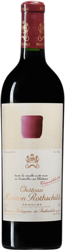 652,95 € Envio grátis | Vinho tinto Château Mouton-Rothschild A.O.C. Pauillac Bordeaux França Merlot, Cabernet Sauvignon, Cabernet Franc Garrafa 75 cl