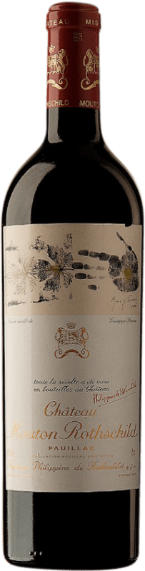 1 044,95 € 免费送货 | 红酒 Château Mouton-Rothschild A.O.C. Pauillac 波尔多 法国 Merlot, Cabernet Sauvignon, Cabernet Franc 瓶子 75 cl