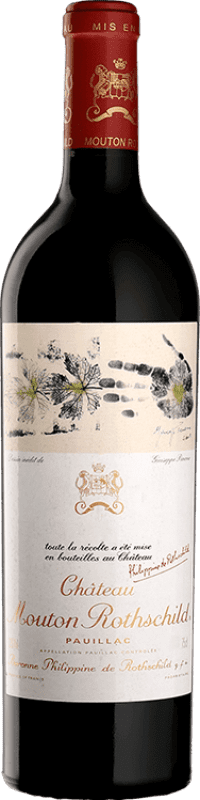 1 092,95 € Free Shipping | Red wine Château Mouton-Rothschild A.O.C. Pauillac Bordeaux France Merlot, Cabernet Sauvignon, Cabernet Franc Bottle 75 cl