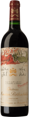 765,95 € Envio grátis | Vinho tinto Château Mouton-Rothschild 1989 A.O.C. Pauillac Bordeaux França Merlot, Cabernet Sauvignon, Cabernet Franc Garrafa 75 cl