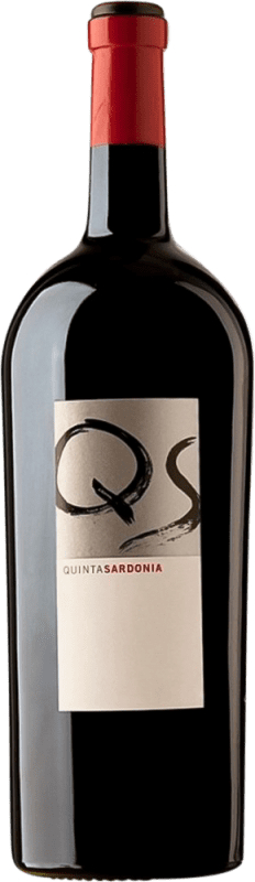 91,95 € 免费送货 | 红酒 Quinta Sardonia I.G.P. Vino de la Tierra de Castilla y León 卡斯蒂利亚莱昂 西班牙 Tempranillo, Merlot, Cabernet Sauvignon 瓶子 Magnum 1,5 L