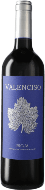 22,95 € 免费送货 | 红酒 Valenciso 预订 D.O.Ca. Rioja 西班牙 Tempranillo, Graciano, Mazuelo 瓶子 75 cl