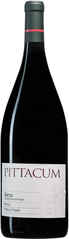 27,95 € Free Shipping | Red wine Pittacum D.O. Bierzo Castilla y León Spain Mencía Magnum Bottle 1,5 L