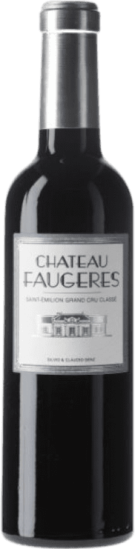 46,95 € 免费送货 | 红酒 Château Faugères A.O.C. Saint-Émilion 波尔多 法国 Merlot, Cabernet Sauvignon, Cabernet Franc 半瓶 37 cl