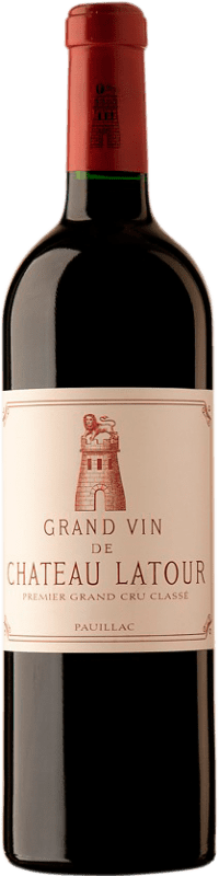 2 213,95 € Envio grátis | Vinho tinto Château Latour A.O.C. Pauillac Bordeaux França Merlot, Cabernet Sauvignon Garrafa 75 cl