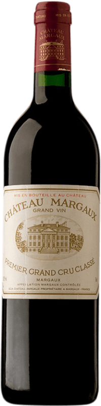 2 189,95 € Kostenloser Versand | Rotwein Château Margaux 1990 A.O.C. Margaux Bordeaux Frankreich Merlot, Cabernet Sauvignon Flasche 75 cl