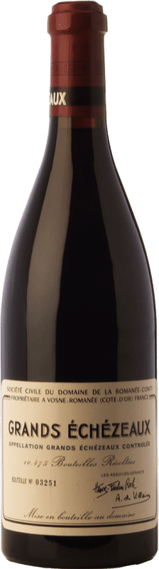 2 173,95 € Free Shipping | Red wine Romanée-Conti A.O.C. Grands Échezeaux Burgundy France Pinot Black Bottle 75 cl