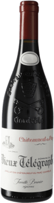 131,95 € Бесплатная доставка | Красное вино Vieux Télégraphe A.O.C. Châteauneuf-du-Pape Франция Syrah, Grenache, Mourvèdre бутылка 75 cl