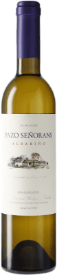 14,95 € Free Shipping | White wine Pazo de Señorans D.O. Rías Baixas Galicia Spain Albariño Medium Bottle 50 cl