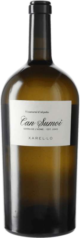 27,95 € Envío gratis | Vino blanco Can Sumoi D.O. Penedès Cataluña España Xarel·lo Botella Magnum 1,5 L