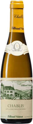 11,95 € Envio grátis | Vinho branco Billaud-Simon A.O.C. Chablis Borgonha França Chardonnay Meia Garrafa 37 cl