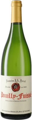 63,95 € Envío gratis | Vino blanco J.A. Ferret A.O.C. Pouilly-Fuissé Borgoña Francia Chardonnay Botella 75 cl