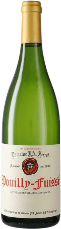 66,95 € Бесплатная доставка | Белое вино J.A. Ferret A.O.C. Pouilly-Fuissé Бургундия Франция Chardonnay бутылка 75 cl